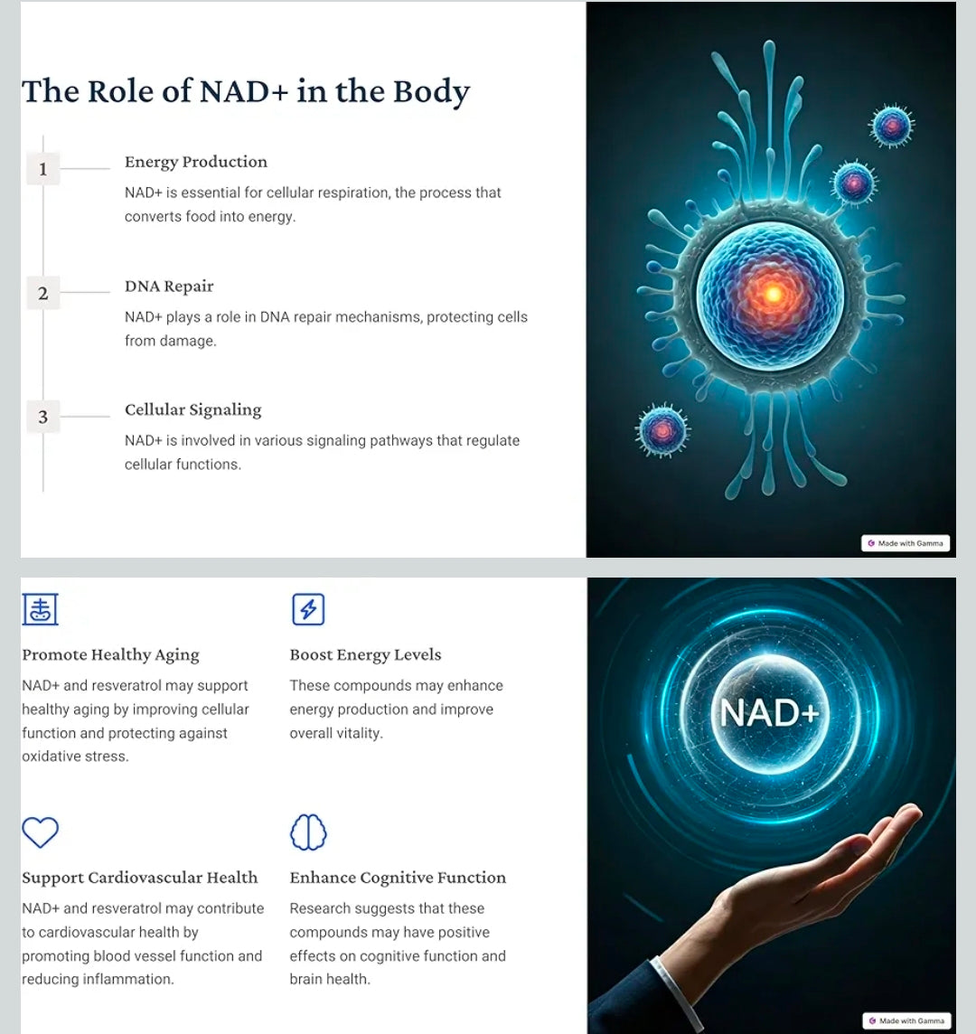 ⚡ NAD+ Resveratrol | Suplemento Viral para Bienestar y Energía ✨