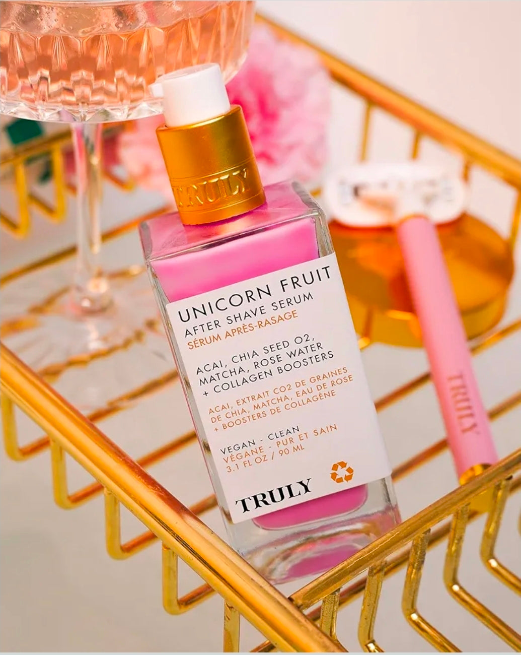 TRULY Unicorn Fruit After Shave Serum | Sérum Hidratante Post Afeitado ✨🍓