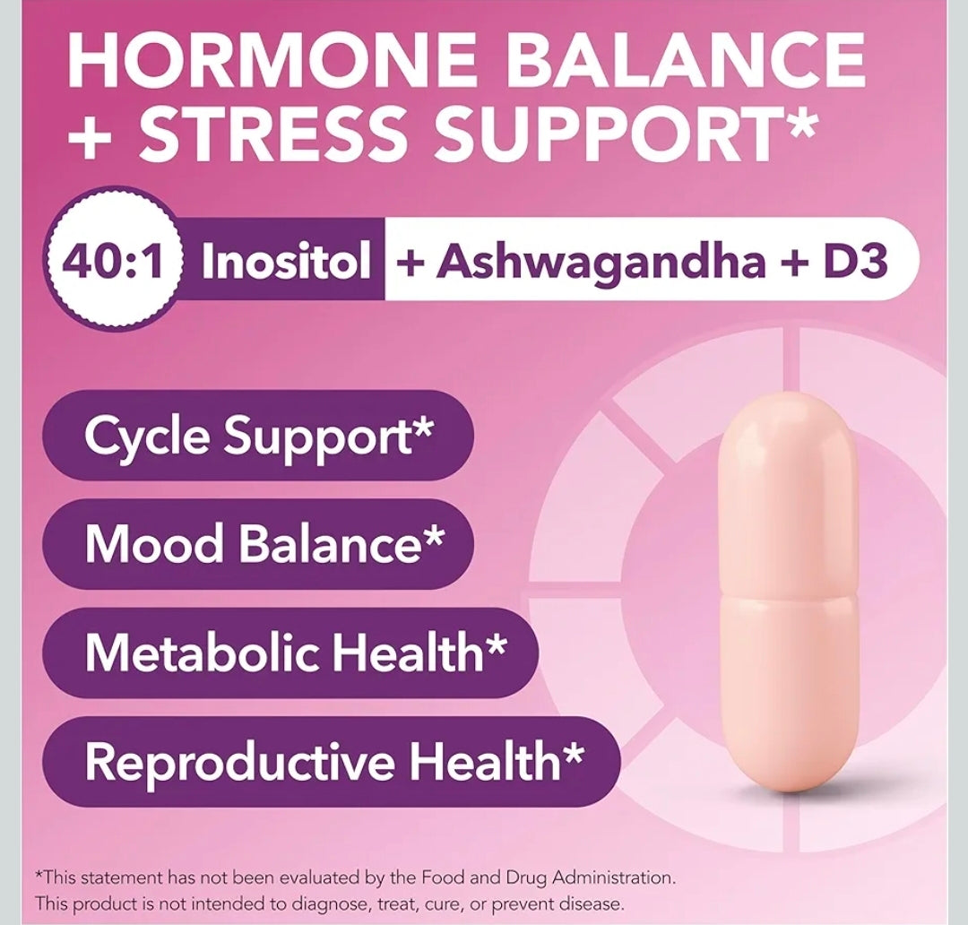 MYO Inositol 60 Cápsulas | Bienestar y Balance Diario ✨