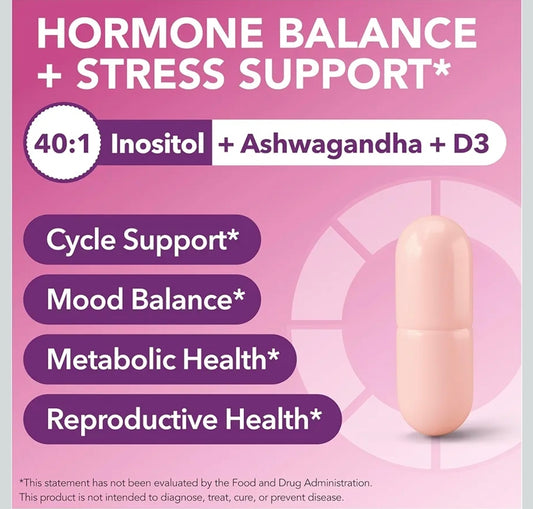 MYO Inositol 60 Cápsulas | Bienestar y Balance Diario ✨