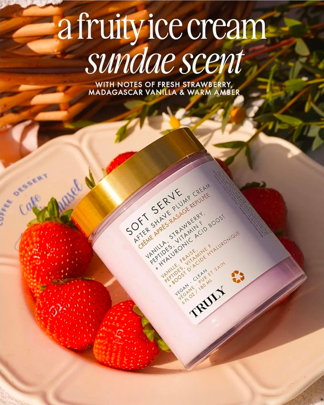 Truly Soft Serve After Shave Plump Cream – Crema Hidratante y Voluminizadora 🍓✨
