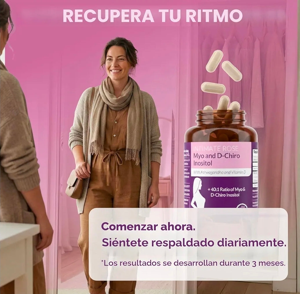 MYO Inositol 60 Cápsulas | Bienestar y Balance Diario ✨