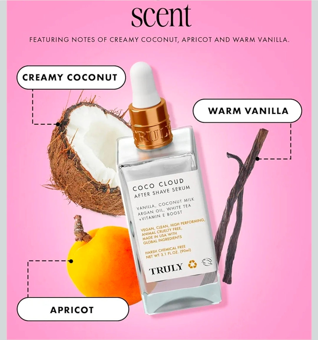 🥥 Truly Coco Cloud After Shave Serum | Sérum Hidratante y Calmante Viral ✨